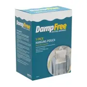 DampFree Non-Scented Moisture Mould Fungus Absorber Hanging Pouch - 3 per pack