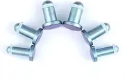 [Kolach] G23 Titanium Set O-Ring Ear Plugs Tunnels Gauges Stretcher Piercings Small Size Kit
