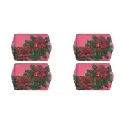 2x 2pc Ashdene Native Flora Waratah Serving Platter Scatter Tray