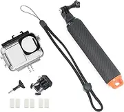 Fotoleey Dive Case & Floating Hand Grip for DJI Osmo Action 5, Action 4 & Action 3 - Waterproof Protection & Enhanced Stability for Underwater Adventures