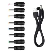 GutReise USB to DC Power Cable 8 Connectors Adapter Multipurpose
