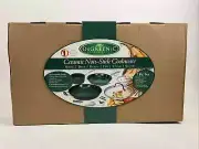 Orgreenic Kitchenware Ceramic Nonstick Cookware 7 Pc Set New