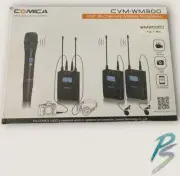 CoMica CVM-WM300C UHF 96-Channel Wireless Lavalier Microphone System ReceiverNEW