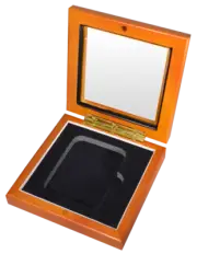 Coin Slab Box w Glass Display Case