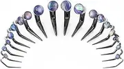 [TBOSEN] 18PCS Stainless Steel Stretching Kit Taper Bend Expander O-Ring Round | Flower | Heart | Cat Top Body Piercing Jewelry Set