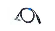 Arri Alexa Mini LF Amira Camera 4 Pin XLR to BAT 8 Pin Right Angle Power Cable