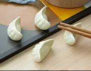 Gyoza Chopstick Rest Japanese Popular Boiled Dumplings Set of 4
