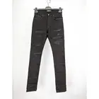 Amiri Leather Thrasher Jeans in Black BNWT 34