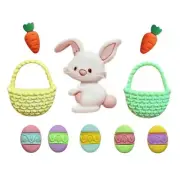 Easter Bunny Button Set - Shelly's Buttons - Buttons Craft Sewing Scrap