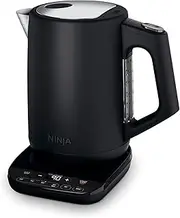 [NINJA] Perfect 1.7L Temperature Kettle with Temperature Control, LED Display, Easy to Use Kettle with Fast Boil and Temperature Retention, Black and Copper, KT200UKCP