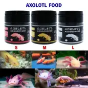 Food for Reptile Axolotl Food Salamander Fresh Water Sinking Pellets Size 70g.
