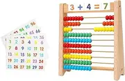 Generic Wooden Abacus for Kids Preschool Learning Toy for Toddlers 3 4 5 Year Old