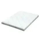 Bedding Cool Gel Memory Foam Mattress Topper w/Bamboo Cover 10cm - Queen