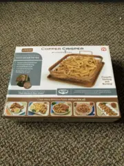 Copper Crisper From Copper Chef As Seen On TV Turn Your Oven Into an Air Fryer