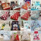 CHRISTMAS DUVET COVER SETS KIDS - ELF SNOWMAN SANTA ICONS - JUNIOR SINGLE DOUBLE