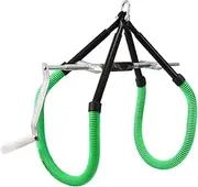 Perfk Cow Hip Lift Adjustable Clamp 1500kg Capacity for Dairy Cow Steel Triangular Support Cow Hip Lift Clamp Stand up Assist Tool