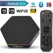 T95Z Plus Android 12.0 Smart TV Box H618 6K UHD WIFI6 Media Player 4GB+64GB S0I5