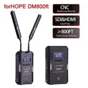 FORHOPE DM800 800ft Wireless Video Transmission System HDMI SDI OLED Display