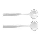 Guzzini Grace 28.3cm Salad/Food Servers Plastic Utensil Serving Spoon/Fork Clear