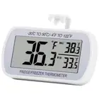 Digital Refrigerator Thermometer Waterproof Large LCD Display Room Thermometer