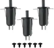 Dophee 3 PCS Hopper Lid/Door Switch Kit, Replacement Part for Masterbuilt Gravity Series 560/800/1050 XL and Digital Charcoal Grill and Smoker