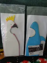FAMOUS SHARK and CHICKEN BOTTLE COVER !!! ONE OF EACH