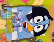 Bluey kids Bath Hooded Towel wrap