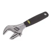 Sealey Adjustable Wrench With 40mm Extra Wide Jaw Capacity 200mm S0854