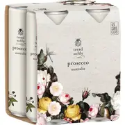 Tread Softly Prosecco Can 250ml x4 Pack