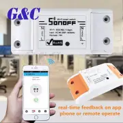 Remote Sonoff ITEAD WiFi Wireless Smart Switch Module Home ABS Socket