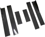 78.7" Side Skirt Universal Compatible for Benz W204 C250 C300 2008-2014 Rocker Extension Kit Splitter Apron Car Tuning Accessories(Carbon Fiber Look)
