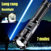 Lamparas de mano recargables led linternas alta potencia 9000000 LM potente