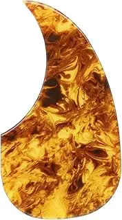Ｓｉｍｈｏａ for Folk Acoustic Guitar Guitar Pick Guard Replacement Spare Parts Smooth Edge Self Sticky Decorative Right Handed Pick Guard, A