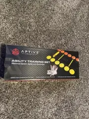 aptive sports agility training set ladder, cones, parachute