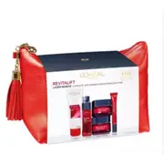 [L’oréal paris] L'Oreal Paris Set: Revitalift Laser Renew Cleansing Foam 100 ml + Anti-Wrinkle Eye Contour Cream 15 g + Face Serum 30 ml + Anti-Wrinkle Night Cream Hy
