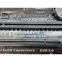 在飛比找蝦皮購物優惠-二手 技嘉 GIGABYTE GA-H97M-D3H 主機板