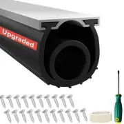Garage Door Seals Bottom Rubber - Jobon 16.5 Ft Heavy-Duty Garage Door Weathe...