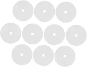 GREENADSCAPE 10Pcs Sheets Non Stick Silicone Dehydrator Mats Round Food Dryer Pads with Center and Easy to Clean for Efficient Fruit and Meat Drying
