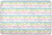 Cats Cartoon Changing Pad Covers Highly Absorbent Potty Training Pads Changing Pad Liner for Kids Adults Pets , 52" L x 34" W