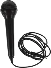 Hoement Wired Vocal Microphone Portable Handheld Device for Electronic Organ Lightweight Design for Sound and Easy Connection for Outdoor Singing and Gaming