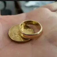 在飛比找蝦皮購物優惠-Viral Original 馬來西亞硬幣戒指防褪色金屬硬幣