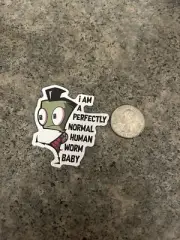 Invader Zim Vinyl Sticker