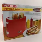 Brand New Americana Collection Pop Up Hotdog Toaster Model ECT-304R - Red