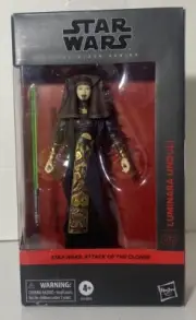 Hasbro Star Wars Attack of the Clones Black Series Luminara Action Figure 07