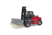 Bruder 42.9cm Linde HT160 1:16 Fork Lift w Pallet 3 Cages Kids Vehicle Toy 4y+