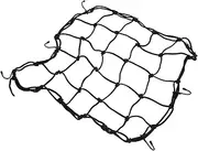 Alipis Elastic Cargo Net for Camping Carriage Durable Motorcycle Netting with Hooks Spacious Storage for Trolleys Campers and Outdoor Activities