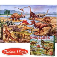 在飛比找樂天市場購物網優惠-美國瑪莉莎 Melissa & Doug 大型地板拼圖恐龍4