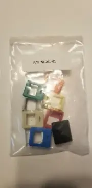 Extron 70-201-01 RJ-11 RJ-45 Bezels kit RJ11 RJ45 blue white red green black etc
