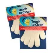 Magic Glove Touch To Clean Supermicrofibre Dust Eating Gloves Pair Duster