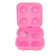 Silicone Ice Cube Tray Large Mold Giant DIY Ball Maker Square Round Tray Mould
